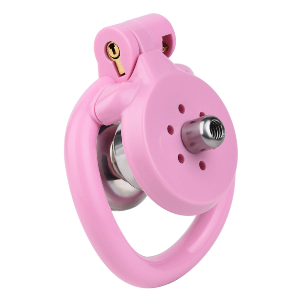 Detachable Flat Inverted Chastity Cage with Strap — product image 24