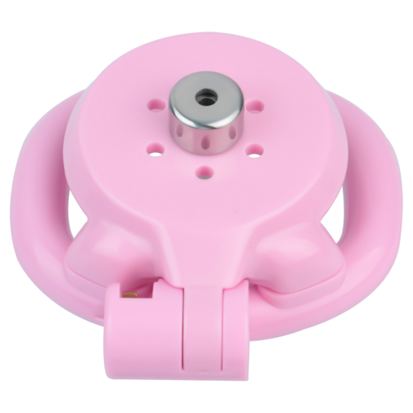 Lightweight Chastity Cage with Removable Inverted Plug and 4 Base Rings — product image 21