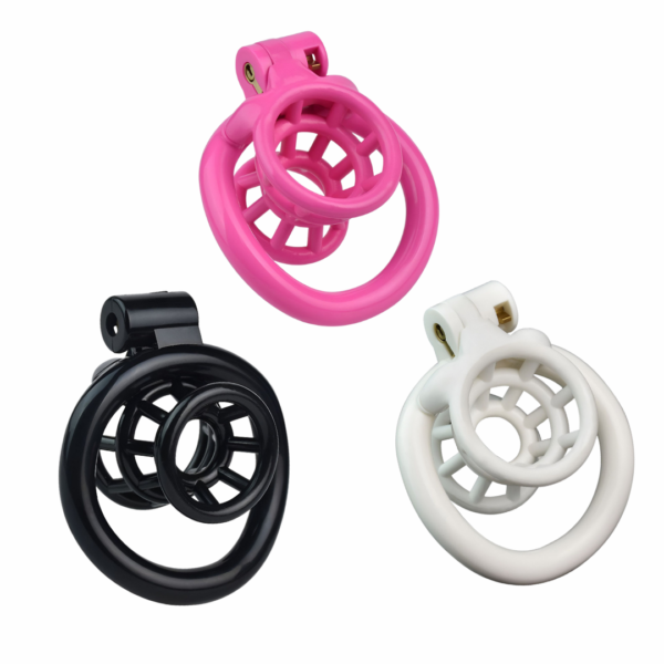3D Printed Negative Chastity Cage with 4 Rings — image 6 3D Printed Negative Chastity Cage with 4 Rings — product image 6