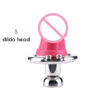 Inverted Negative Chastity Penis Cage with Removable Dildo — product image 7