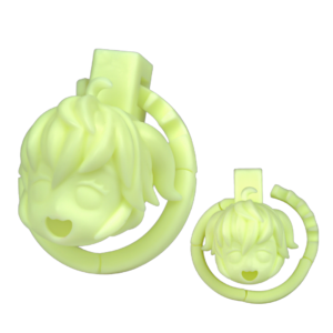All-in-One 3D Printed Anime Chastity Cage with Adjustable Ring — product image 1