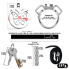 Chic Butterfly Flat Chastity Cage for Sissy — product image 4