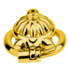 Gold Sunflower Tiny Chastity Cage — product image 19