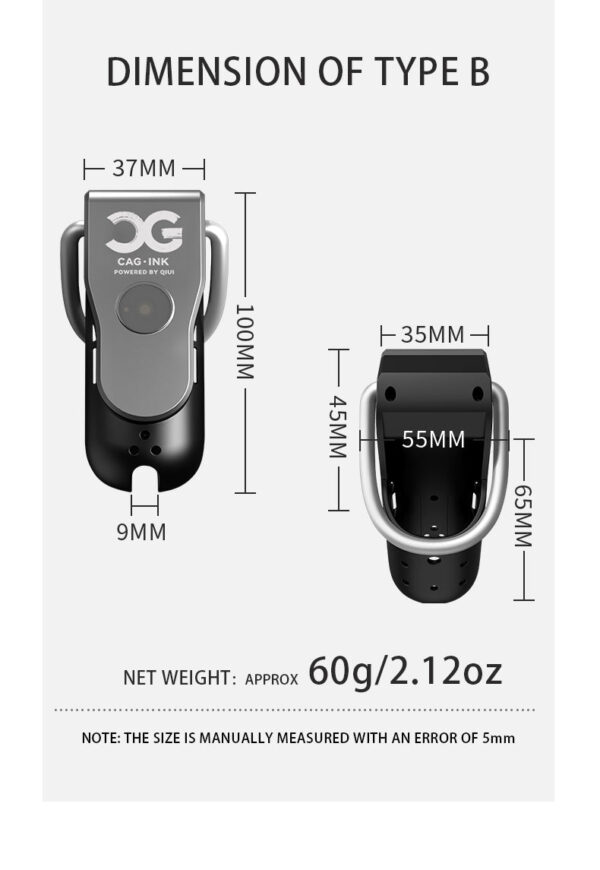 Cellmate1 Remote Electric Shock Male Chastity Device — image 35 Cellmate1 Remote Electric Shock Male Chastity Device — product image 35