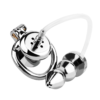 Urethral Inverted Chastity Cage with Detachable Beaded Anal Plug — product image 24