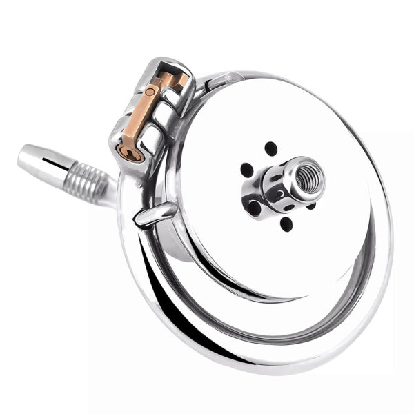 Inverted Chastity Cage with Silicone Urethral Tube — product image 4