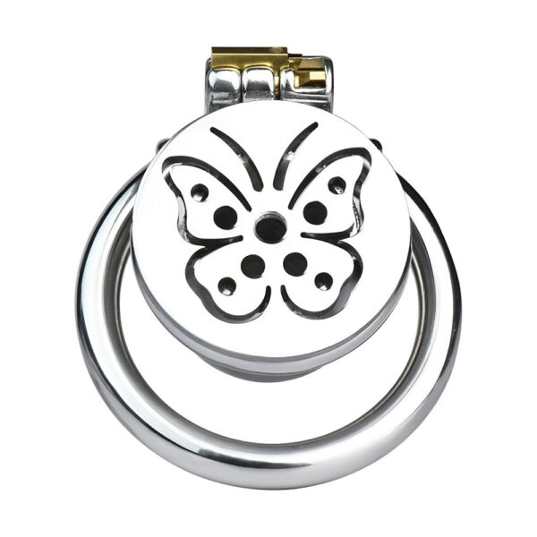 NEW Butterfly Inverted Chastity Cage with Removable Soft Catheter — product image 8