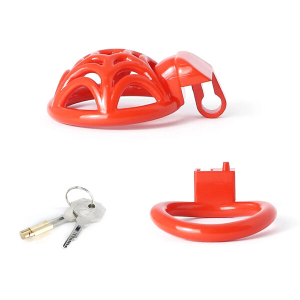 Small Lightweight Resin Spidernet Chastity Cage — image 21 Small Lightweight Resin Spidernet Chastity Cage — product image 21