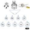 Flat Glans Chastity Lock — image 4 Flat Glans Chastity Lock — product image 4