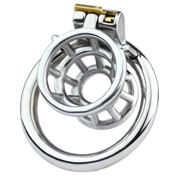 Metal Inverted Chastity Cage Stainless Steel Negative Chastity Device — product image 7