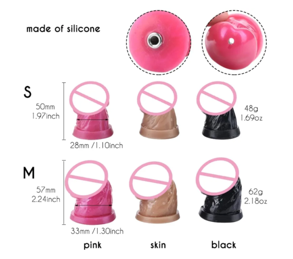 Inverted Chastity Cage With Removable Dildo — product image 5