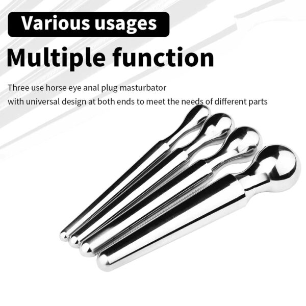 Metal Anal Plug & Horse Eye Stick Dilator — product image 4