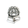 Metal Beaded Chastity Cage with Removable Urethral Catheter — product image 11