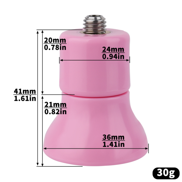 Realistic Clit Chastity Cage with Adjustable Inverted Plug — product image 12