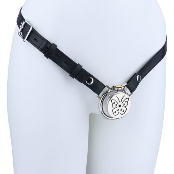 Chic Butterfly Flat Chastity Cage for Sissy — product image 19