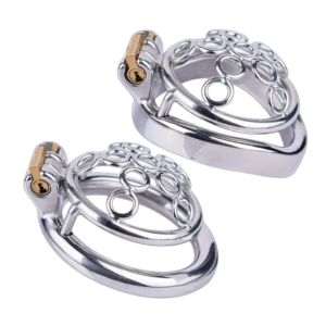 Small Compact Metal Chastity Cage — image 1 Small Compact Metal Chastity Cage — product image 1