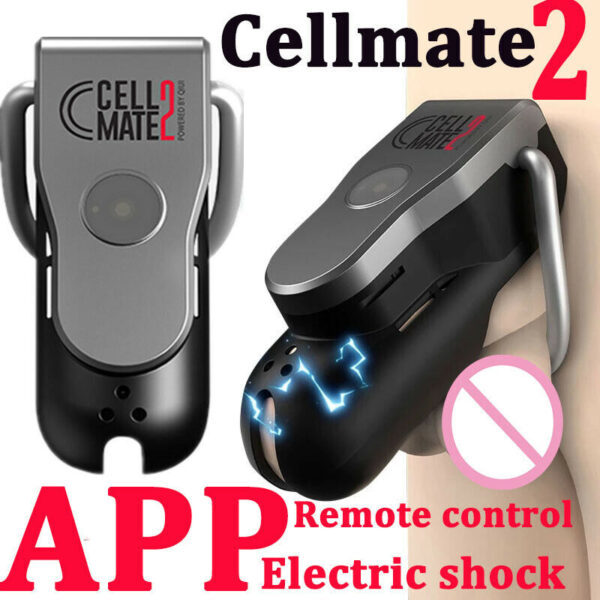 Cellmate1 Remote Electric Shock Male Chastity Device — image 4 Cellmate1 Remote Electric Shock Male Chastity Device — product image 4