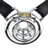 Negative Chastity Cage with Adjustable PU Strap — product image 5