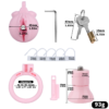 Realistic Clit Chastity Cage with Adjustable Inverted Plug — product image 3