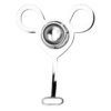 Minimalist Inverted Chastity Cage with Adjustable Nylon Belt — product image 7