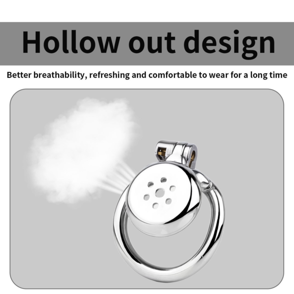 Wrapped Flat Chastity Cage — image 8 Wrapped Flat Chastity Cage — product image 8