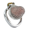 Soft Micro Metal Chastity Cage Hollow Mesh Penis Sleeve – 40mm — image 2 Soft Micro Metal Chastity Cage Hollow Mesh Penis Sleeve – 40mm — product image 2