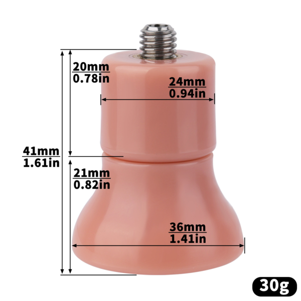 Realistic Clit Chastity Cage with Adjustable Inverted Plug — product image 17