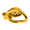 Gold Sunflower Tiny Chastity Cage — product image 11