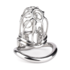 Stainless Steel PA Chastity Cage with Adjustable Strap — product image 7