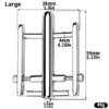 Double-Sided PA Lock Piercing Clamp – Painless Prince Albert Hole Puncher — product image 13