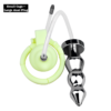 Versatile Resin Chastity Cage with Built-in Adjustable Ring and Detachable Butt Plug — product image 24