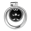 Midnight Owl Flat Chastity Cage with Removable Metal Catheter — product image 8