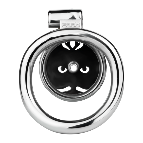 Midnight Owl Flat Chastity Cage with Removable Metal Catheter — product image 8