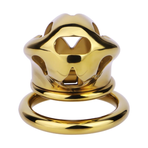 Gold Metal Classic Chastity Cage – S / M / L — product image 14
