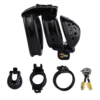 Dual-Lock 3D Printed Resin Chastity Cage with Removable Cap — product image 13