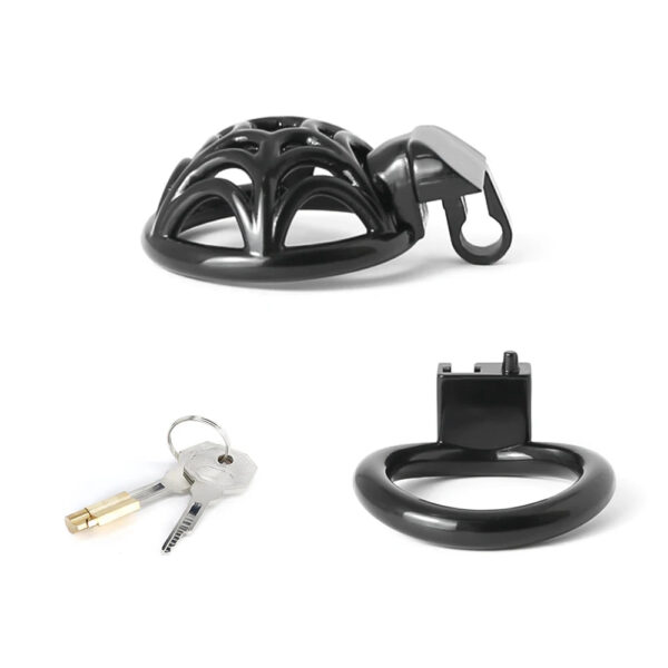 Small Lightweight Resin Spidernet Chastity Cage — image 31 Small Lightweight Resin Spidernet Chastity Cage — product image 31
