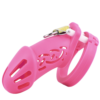 Soft Silicone Chastity Cage with Strap – Large / Small Size – Multicolor — product image 12