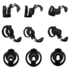 Dual-Lock 3D Printed Resin Chastity Cage with Removable Cap — product image 4