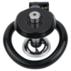 Lightweight Chastity Cage with Removable Inverted Plug and 4 Base Rings — product image 14