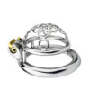 Small Compact Metal Chastity Cage — product image 6