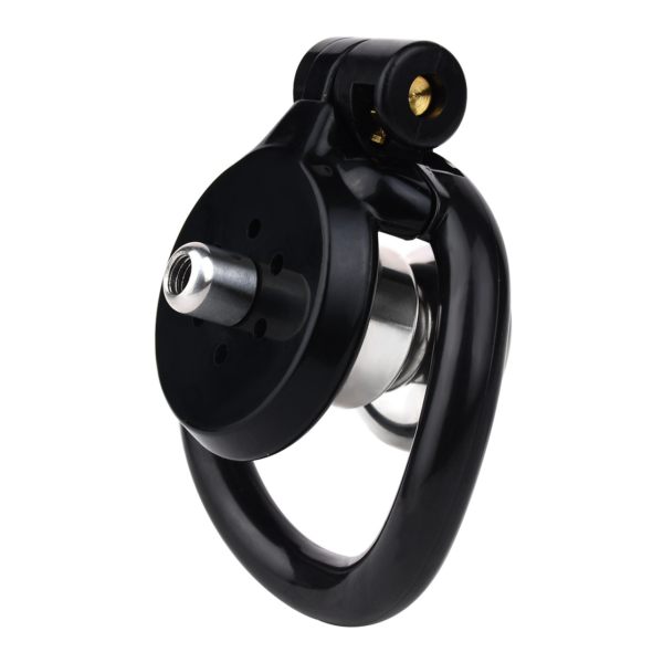 Detachable Flat Inverted Chastity Cage with Strap — product image 3