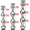 Stainless Steel Detachable Five-Finger Butt Plug – Unisex Prostate & G-Spot Stimulator — image 2 Stainless Steel Detachable Five-Finger Butt Plug – Unisex Prostate & G-Spot Stimulator — product image 2
