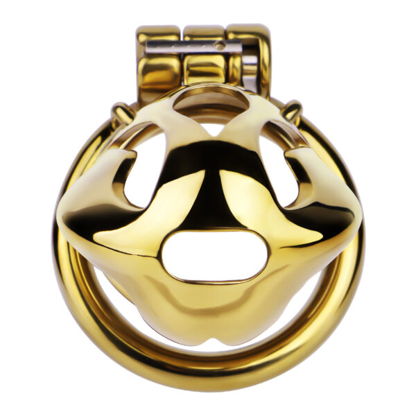 Gold Metal Classic Chastity Cage – S / M / L — product image 31