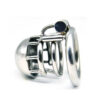 Metal Chastity Cage with Through Hole PA – Cock Cage — image 4 Metal Chastity Cage with Through Hole PA – Cock Cage — product image 4