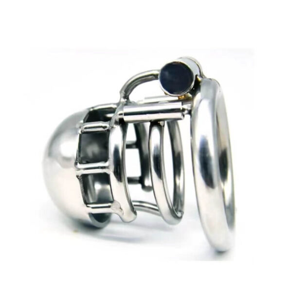 Metal Chastity Cage with Through Hole PA – Cock Cage — image 4 Metal Chastity Cage with Through Hole PA – Cock Cage — product image 4