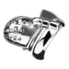 Men’s Stainless Steel PA Locking Chastity Cage — product image 14