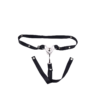 Minimalist Inverted Chastity Cage with Adjustable Nylon Belt — product image 5