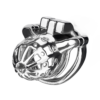 Men’s Stainless Steel PA Locking Chastity Cage — product image 9
