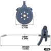 Mini Inverted Chastity Cage – Removable Steel Ball Plug with Flexible Catheter — product image 6