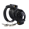 Dual-Lock 3D Printed Resin Chastity Cage with Removable Cap — product image 15